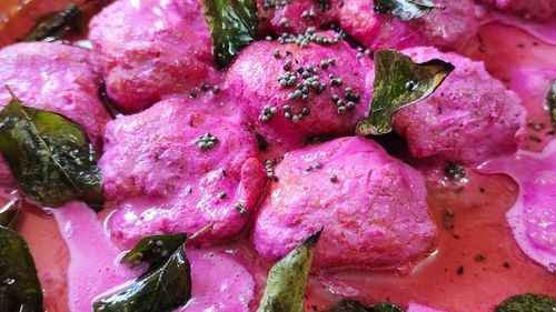 Red Velvet Dahi Vada